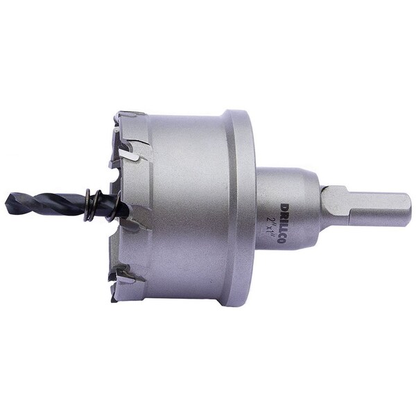 Drillco 7/8" x 1" DOC Carbide Tipped Hole Cutter 96CT156 - main